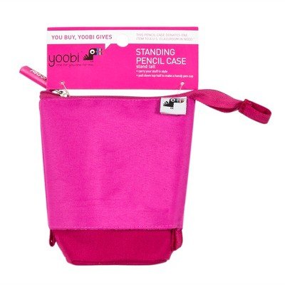 Standing Pencil Case Pink - Yoobi153; Pink