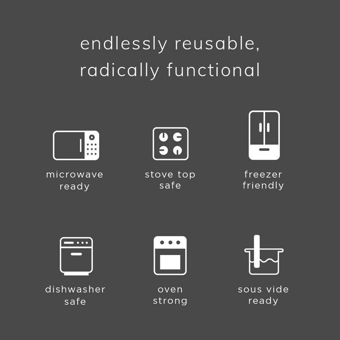 stasher Holiday Dots Reusable Food Storage Bag - Snack