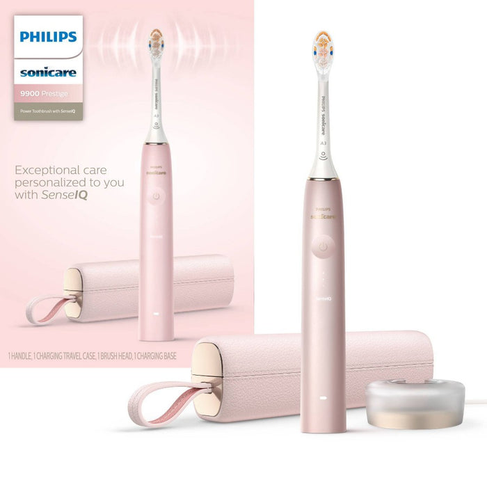 Philips Sonicare 9900 Prestige Rechargeable Electric Toothbrush -HX9990/13 -Pink