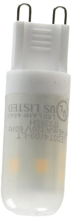 G E LIGHTING 29008 GE 3W Frosted T4 G9 Bulb