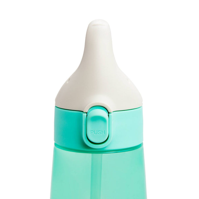 Munchkin Flip N Lock Elephant Straw Cup - Mint - 12oz