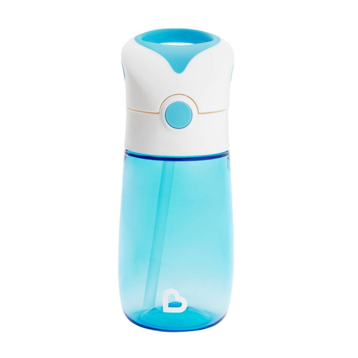 Munchkin Flip & Go Straw Cup - Blue - 12oz