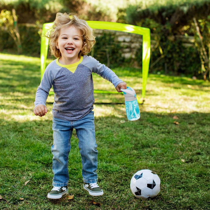 Munchkin Flip & Go Straw Cup - Blue - 12oz