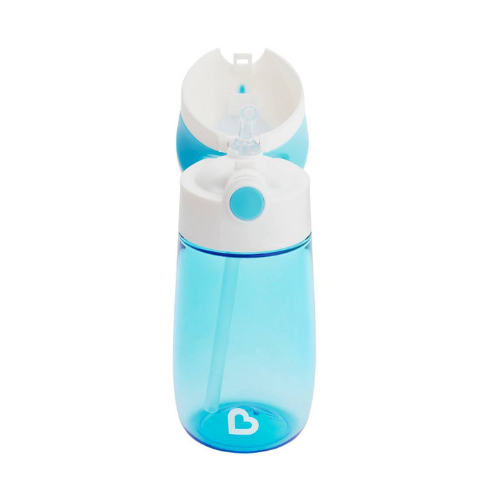 Munchkin Flip & Go Straw Cup - Blue - 12oz