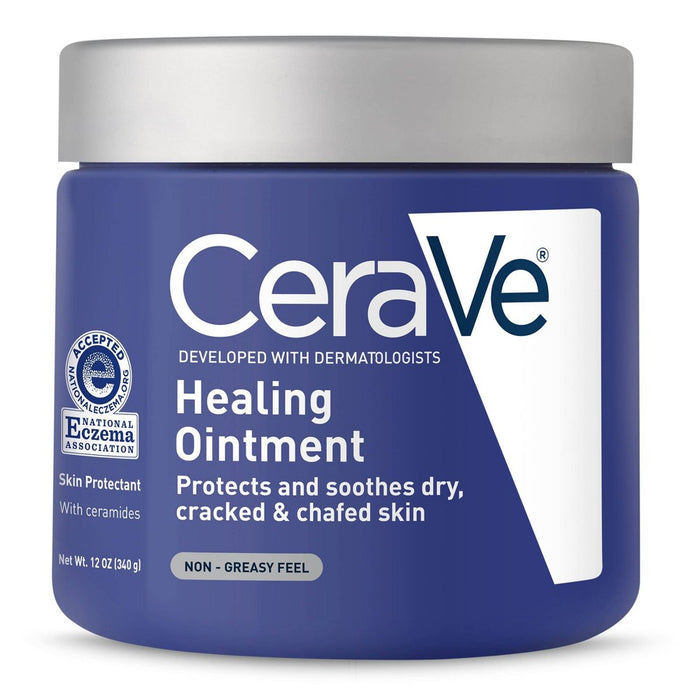 CeraVe Healing Ointment Skin Protectant, Non-Greasy Unscented - 12oz