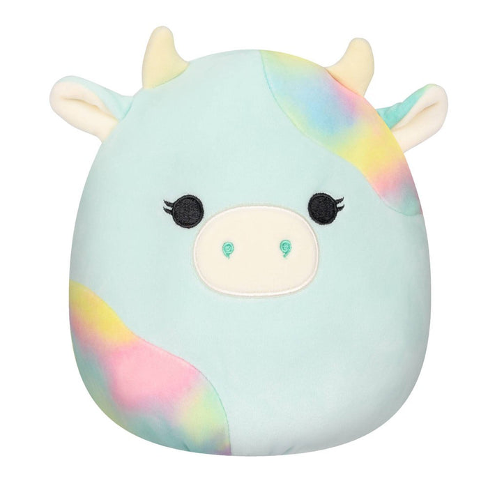 Squishmallows 8" 2-in-1 Flipamallows Pink and Blue Tie-Dye Cow Plush Toy