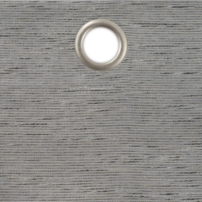 2pk 37"x84" Eclipse Blackout Adagio Curtain Panels Gray