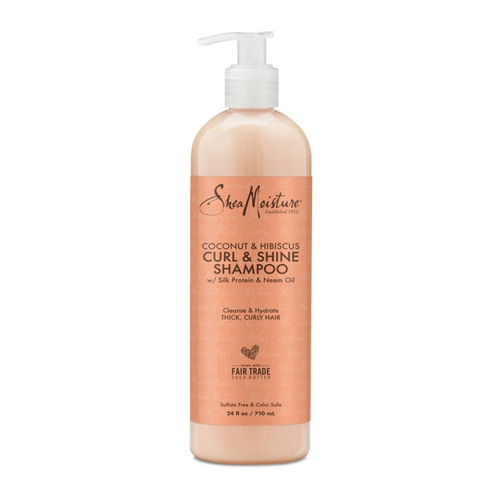 SheaMoisture Coconut & Hibiscus Curl & Shine Shampoo - 24 fl oz