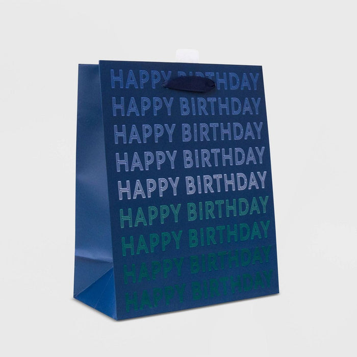 Cub 'Happy Birthday' Bag Navy - Spritz