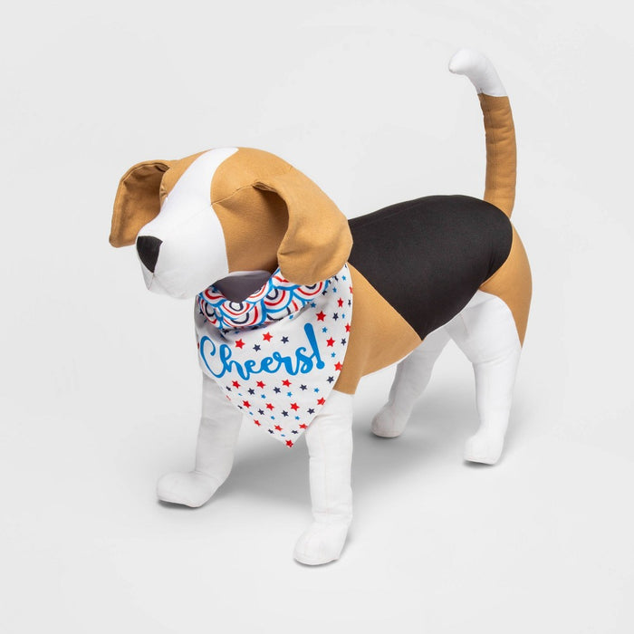 Americana Reversible Dog Bandana - Sun Squad