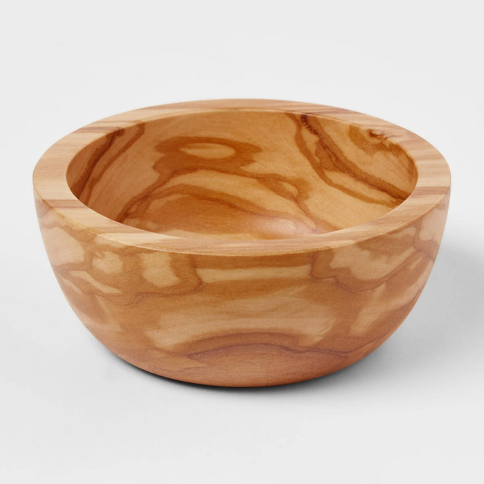 3.4oz Olivewood Serving Bowl - Threshold