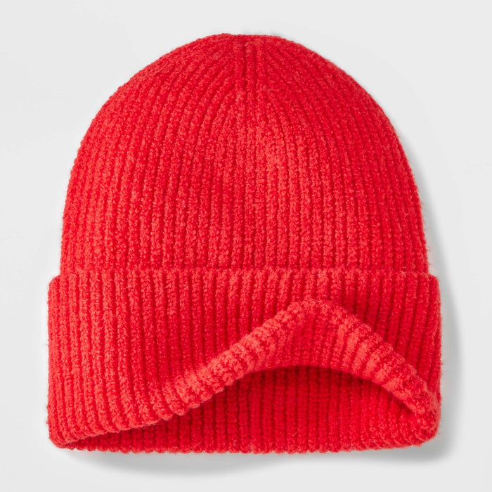 Knit Beanie - Universal Thread Red