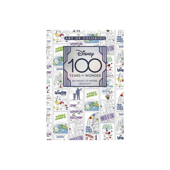 Art of Coloring: Disney 100 Years of Wonder - (Paperback)