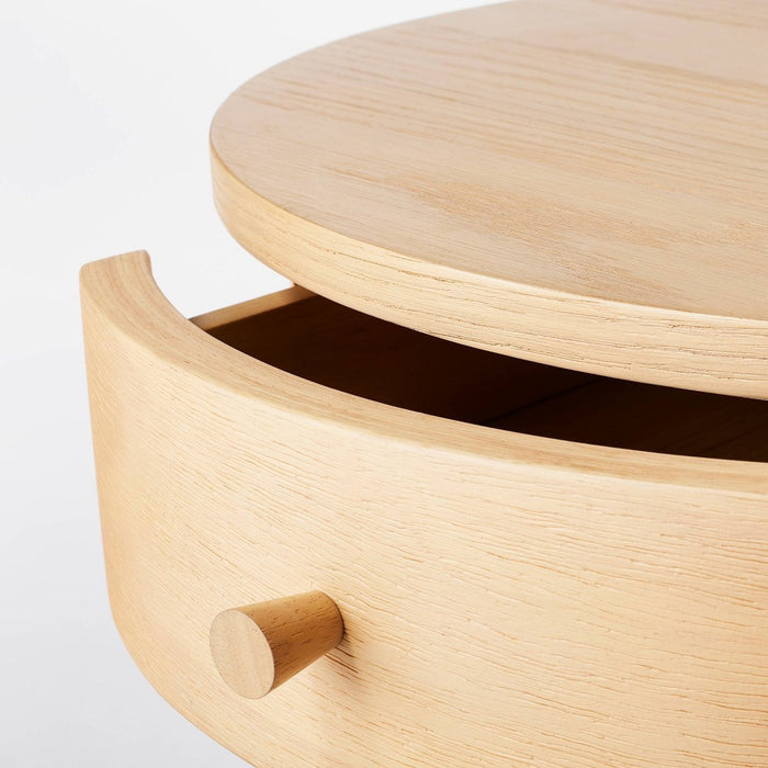 Wasatch Side Table with Drawer Light Natural (FA) - Threshold designed with Studio McGee (LOCAL PICKUP ONLY)