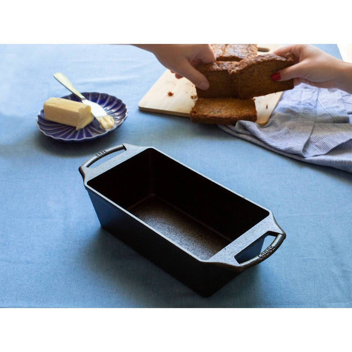 Lodge Cast Iron Loaf Pan Black