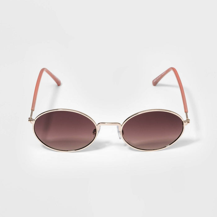 Kids' Mini Oval Sunglasses - art class Gold