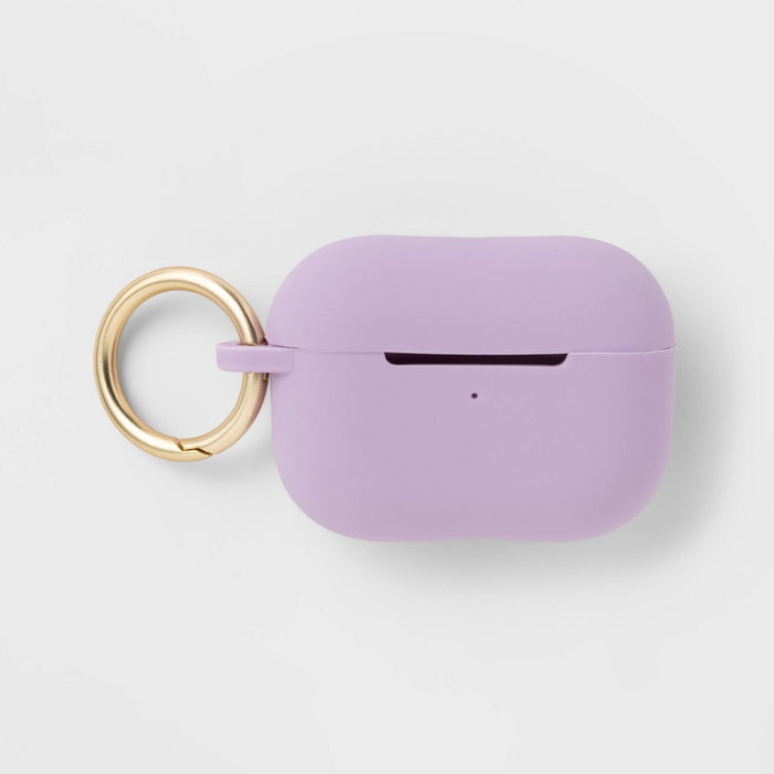 Apple AirPods Pro Gen 1/2 Silicone Case with Clip - heyday Pastel Lavender