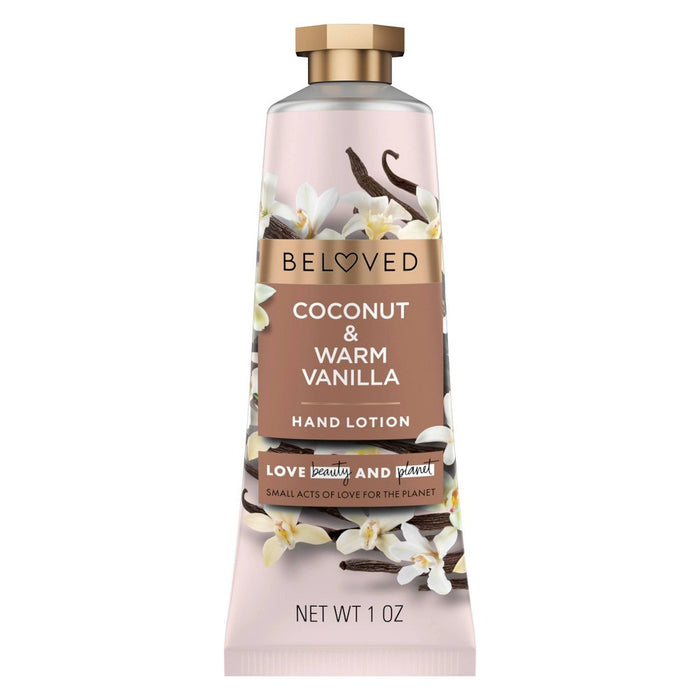 Beloved Coconut & Warm Vanilla Hand Cream Lotion - 1oz