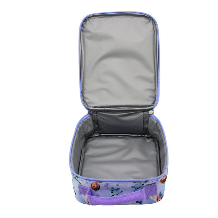 Frozen Kids' Square Lunch Box and Bag - Purple