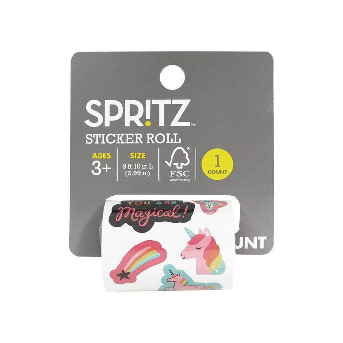 Unicorn Mermaid Sticker Rolls - Spritz