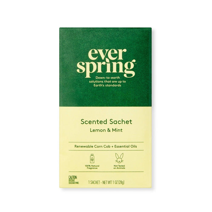 Air Freshener Sachet - Lemon & Mint - Everspring