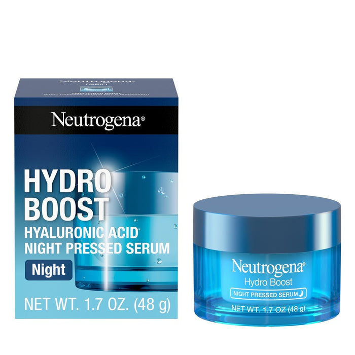 Neutrogena Hydro Boost Night Facial Serum with Hyaluronic Acid for Dry Skin - 1.7 oz