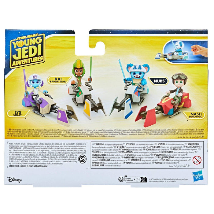 Star Wars Young Jedi Adventures Nubs and Speeder Bike Vehicle Set