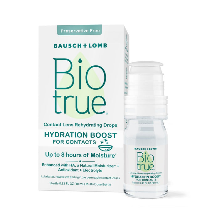 Biotrue Hydration Boost Contact Lens Rehydrating Drops - 0.33 fl oz