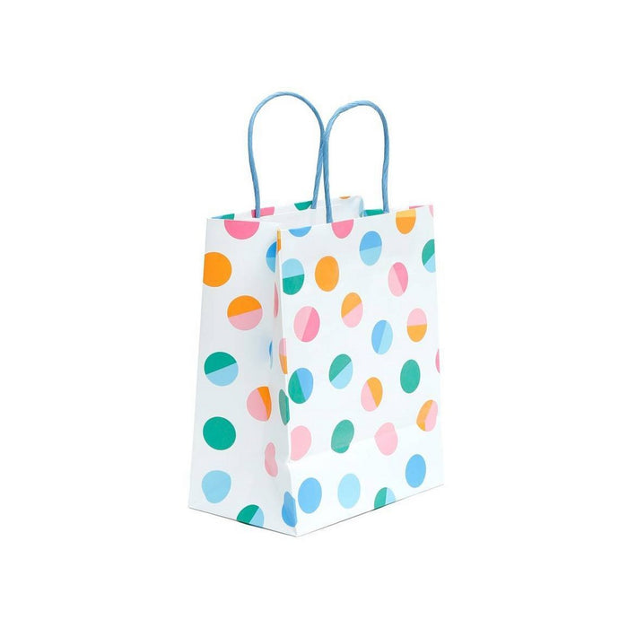 Cub Gift Bag with Circle pattern White - Spritz