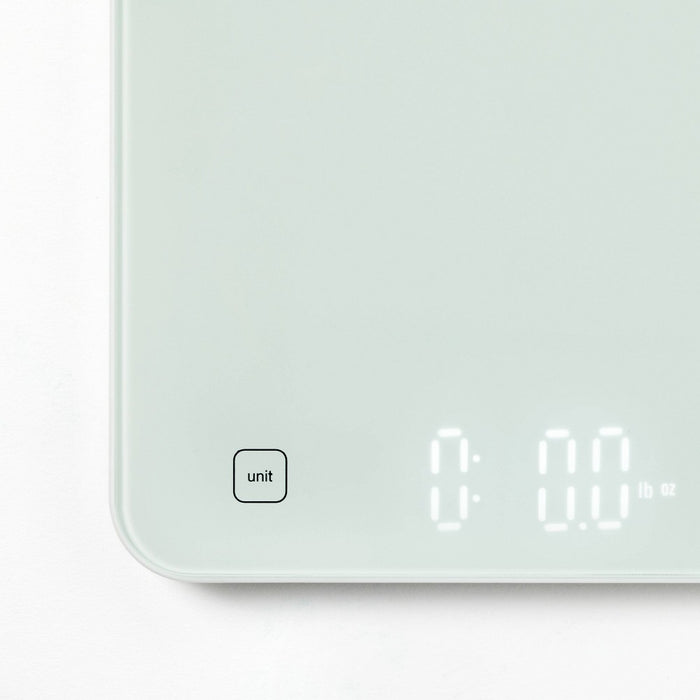 11lb Digital Kitchen Food Scale White - Figmint