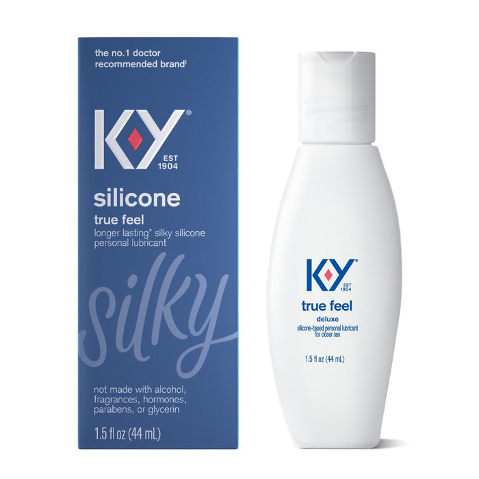 K-Y True Feel Deluxe Silicone-Based Personal Lube - 1.5oz