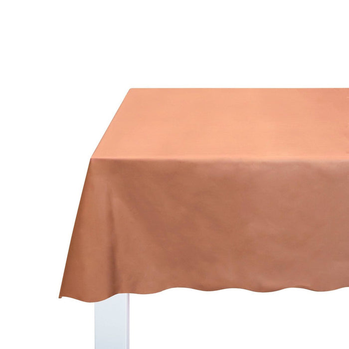 Disposable Chrome Table Cover Pink/Gold - Spritz
