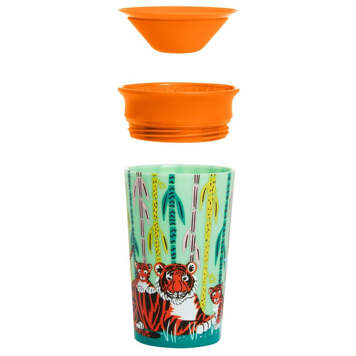 Munchkin Miracle 360 WildLove Sippy Cup 9oz - 2pk - Tiger/Rhino