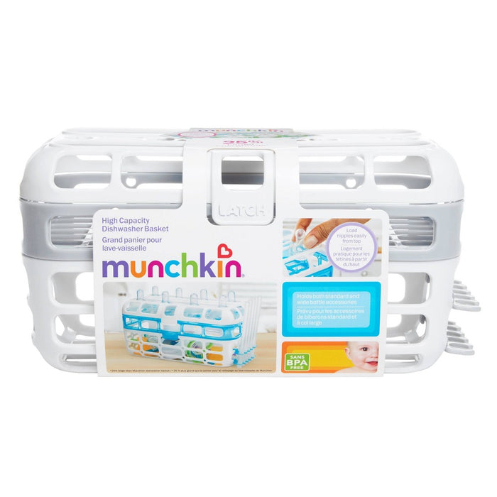 Munchkin Deluxe Dishwasher Basket - Gray