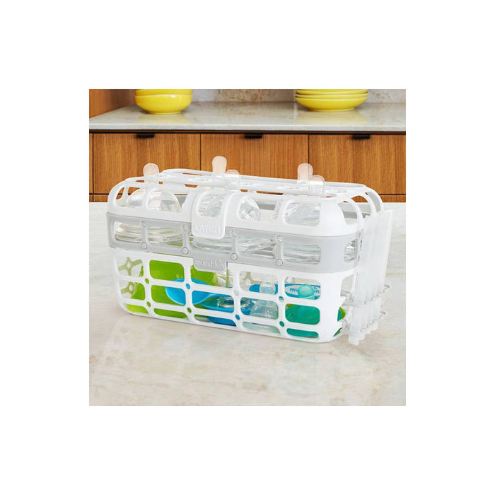 Munchkin Deluxe Dishwasher Basket - Gray