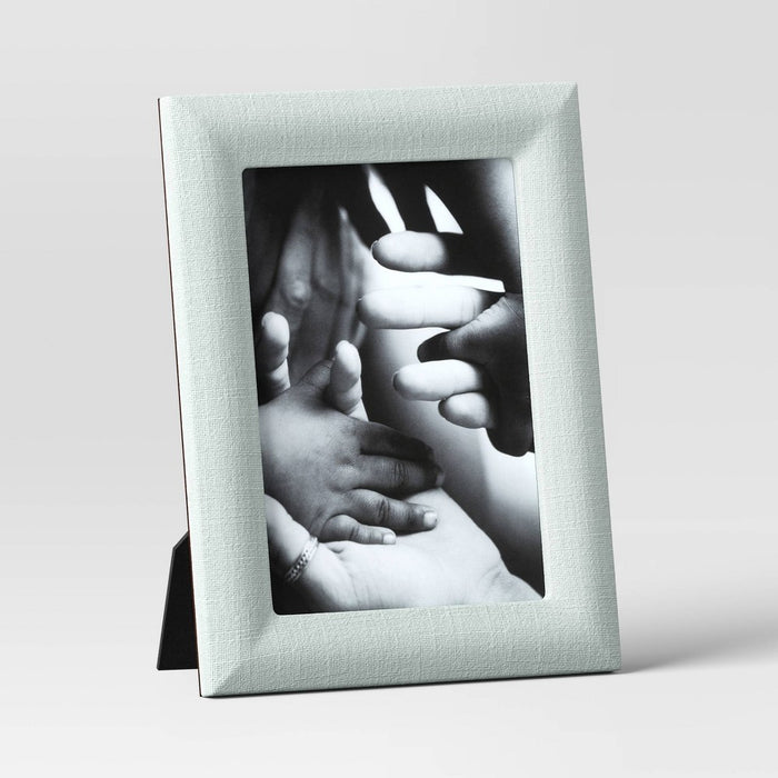 4" x 6" Fabric Wrapped Table Frame Green - Threshold