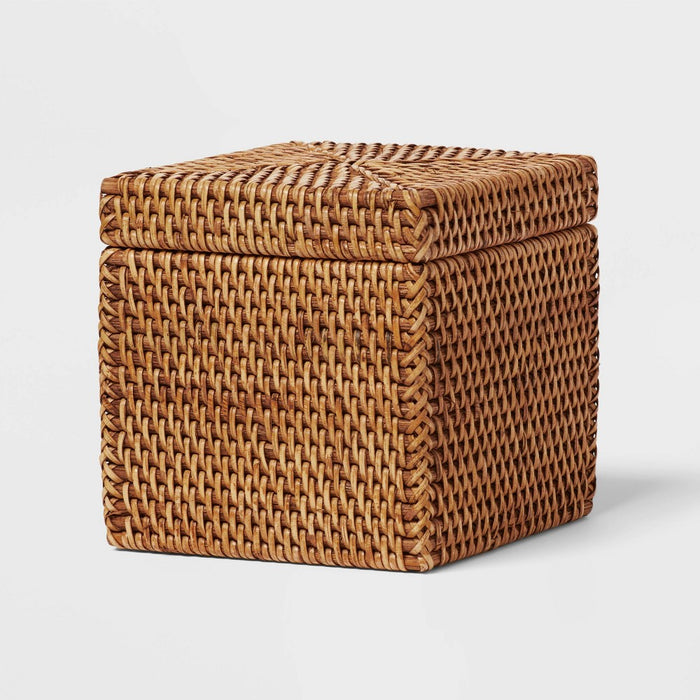 Natural Woven Tank Storage - Threshold