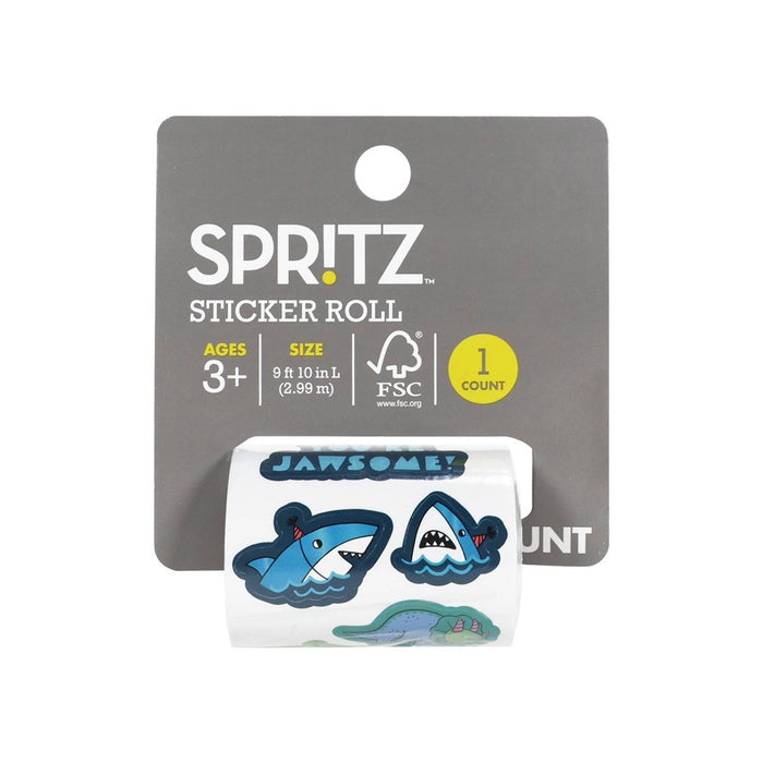 Dino and Shark Sticker Rolls - Spritz