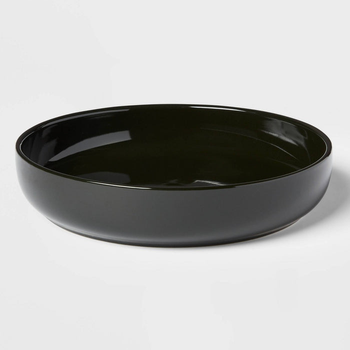 36oz Stoneware Avesta Dinner Bowl Black - Threshold