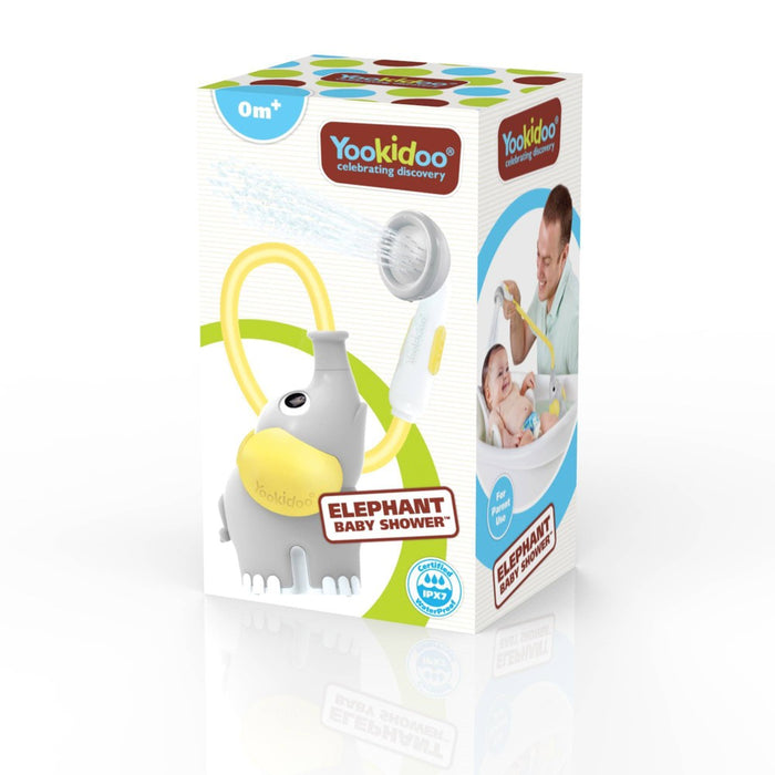 Yookidoo Elephant Baby Shower - Yellow