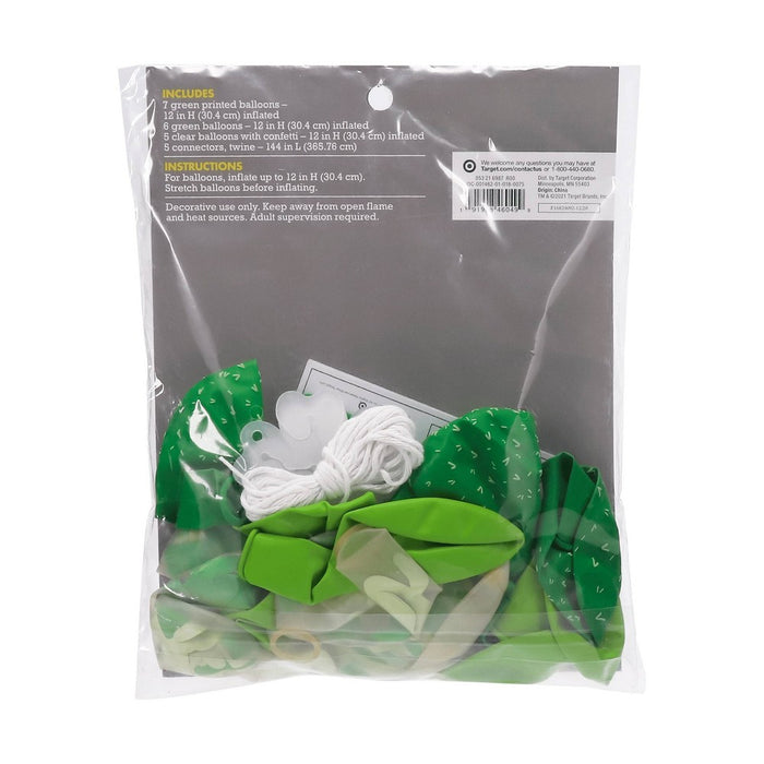 18ct Cactus Balloons Arch Green/Yellow/Off White - Spritz