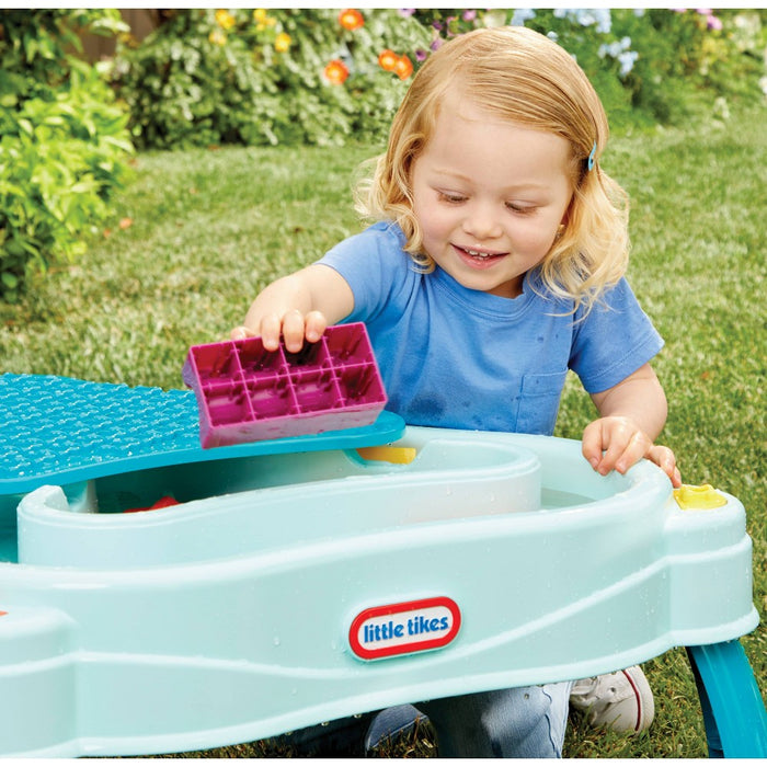 Little Tikes Build & Splash Water Table & 50pc Block Setia (LOCAL PICKUP ONLY)