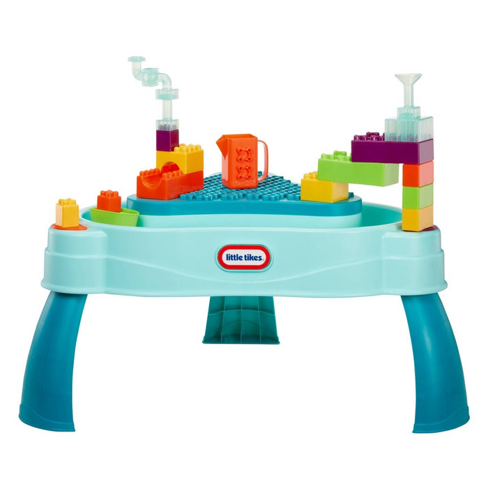 Little Tikes Build & Splash Water Table & 50pc Block Setia (LOCAL PICKUP ONLY)