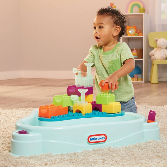 Little Tikes Build & Splash Water Table & 50pc Block Setia (LOCAL PICKUP ONLY)
