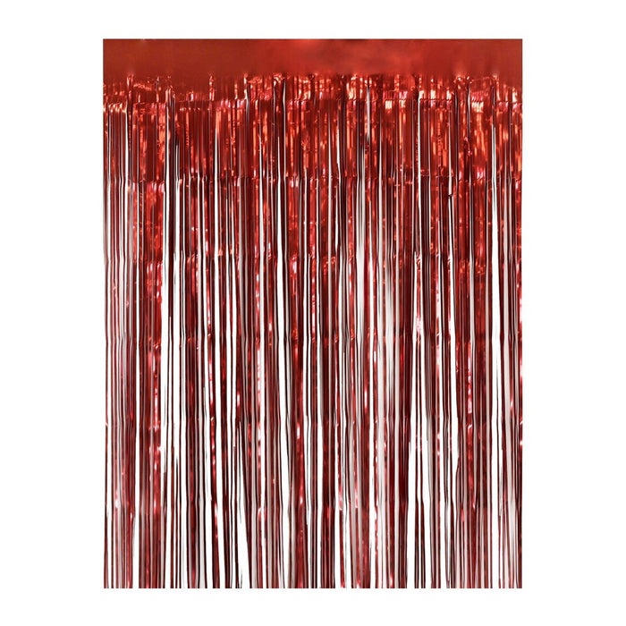 Fringe Backdrop Decor Red - Spritz
