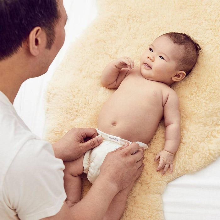 Esembly Inner Organic Cotton Reusable Infant Diaper - Size 1 - 3ct