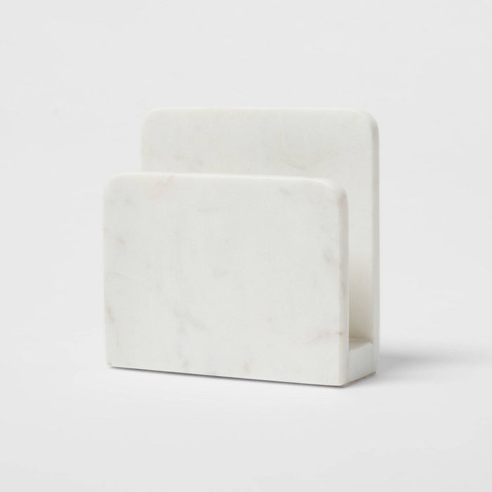 Marble Napkin Holder Off-White - Threshold
