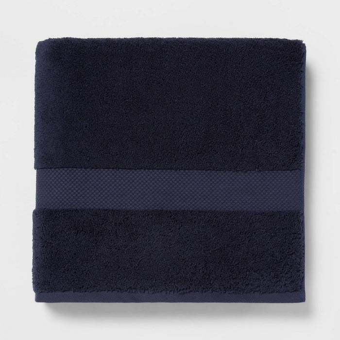 Performance Plus Bath Towel Navy - Threshold