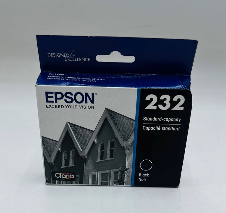 Epson 232 Single Ink Cartridge - Black (T232120-CP) EXP: 03/2027