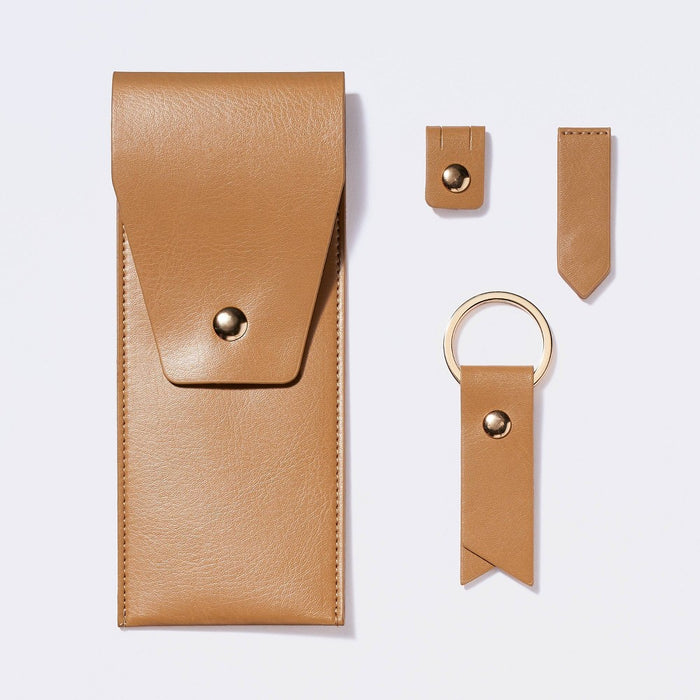 Faux Leather Accessories Kit Brown - Threshold